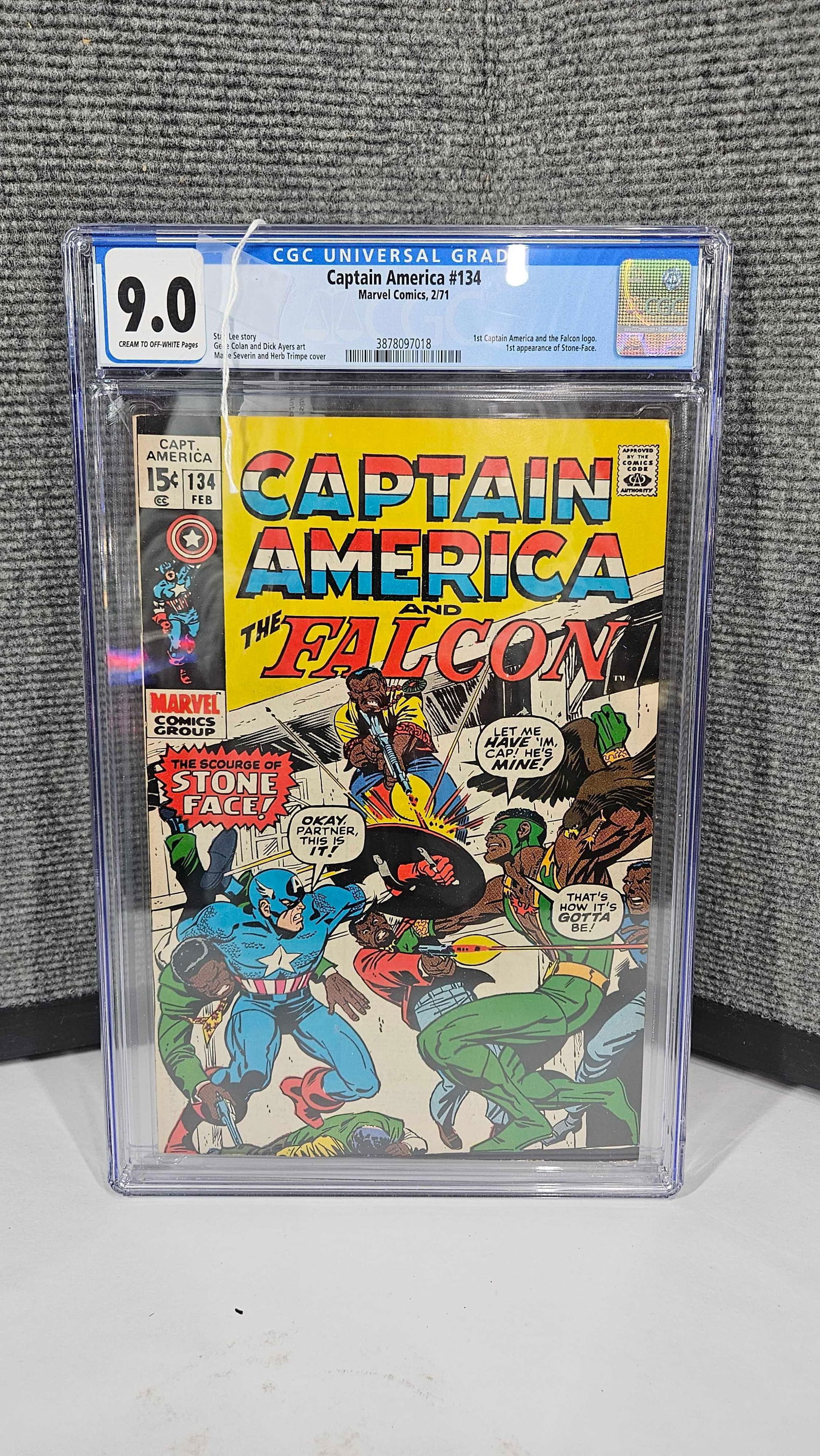 CAPTAIN AMERICA #134 MARVEL COMICS CGC GRADED (1 of 3)