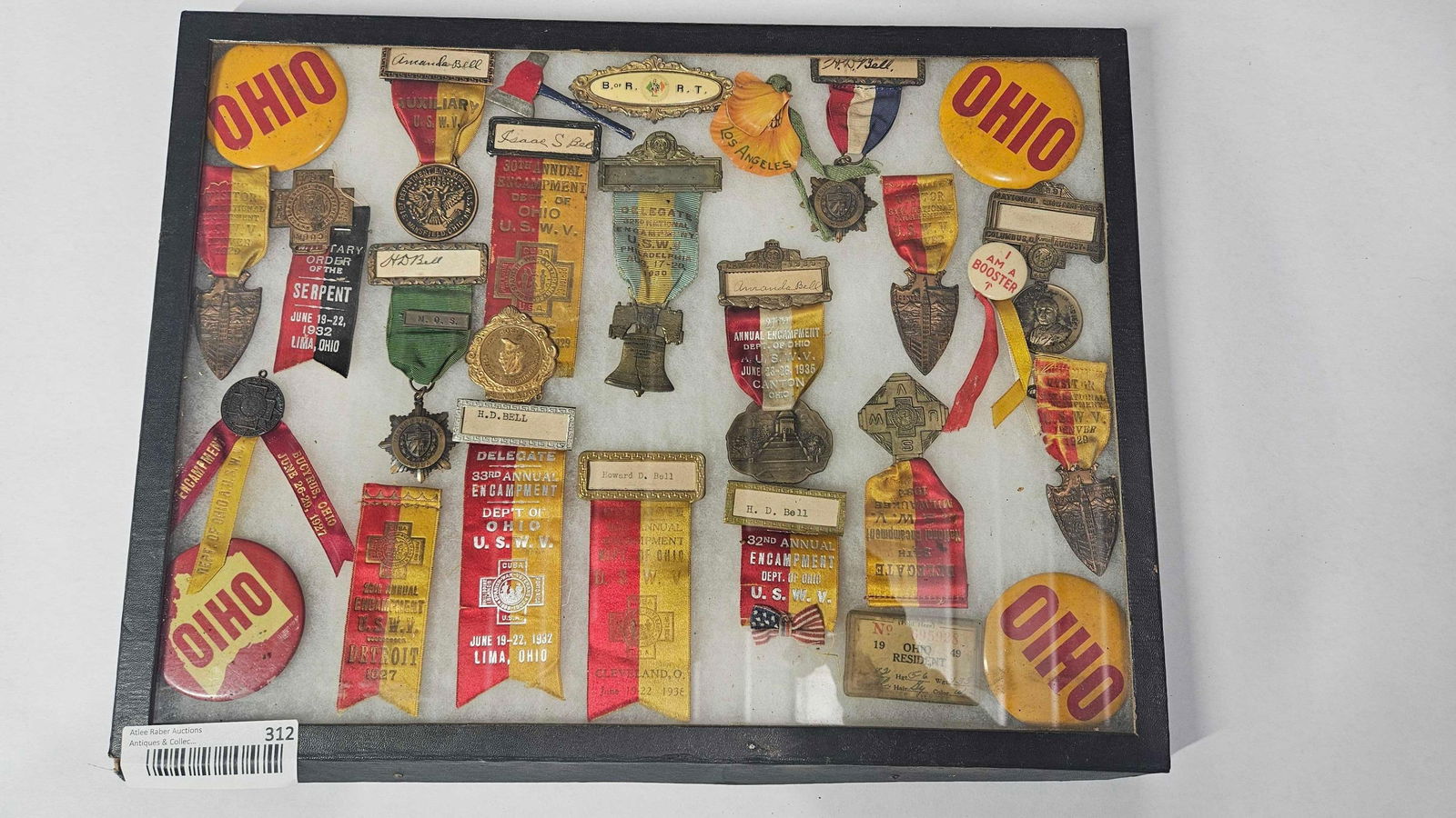 USWV ENCAMPMENT RIBBONS AND BADGES (1 of 7)