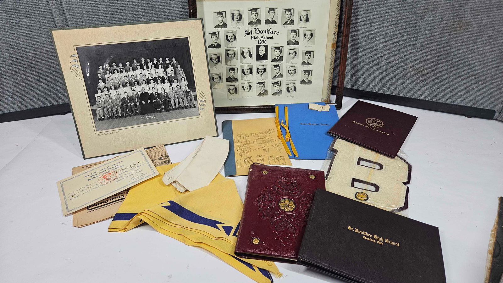 VINTAGE HIGH SCHOOL AND BOY SCOUTS ITEMS (1 of 9)