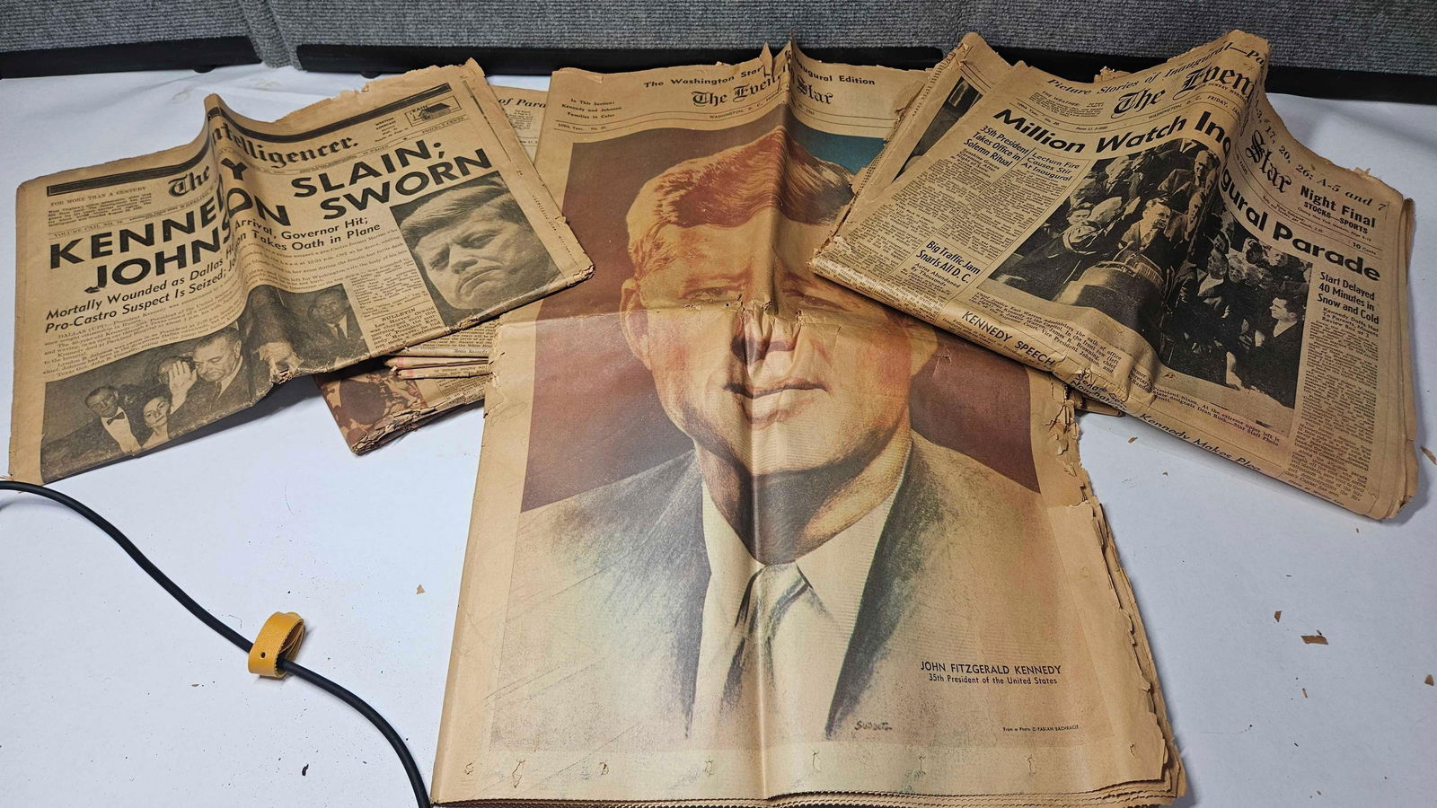 THE EVENING STAR JFK NEWSPAPERS (1 of 4)