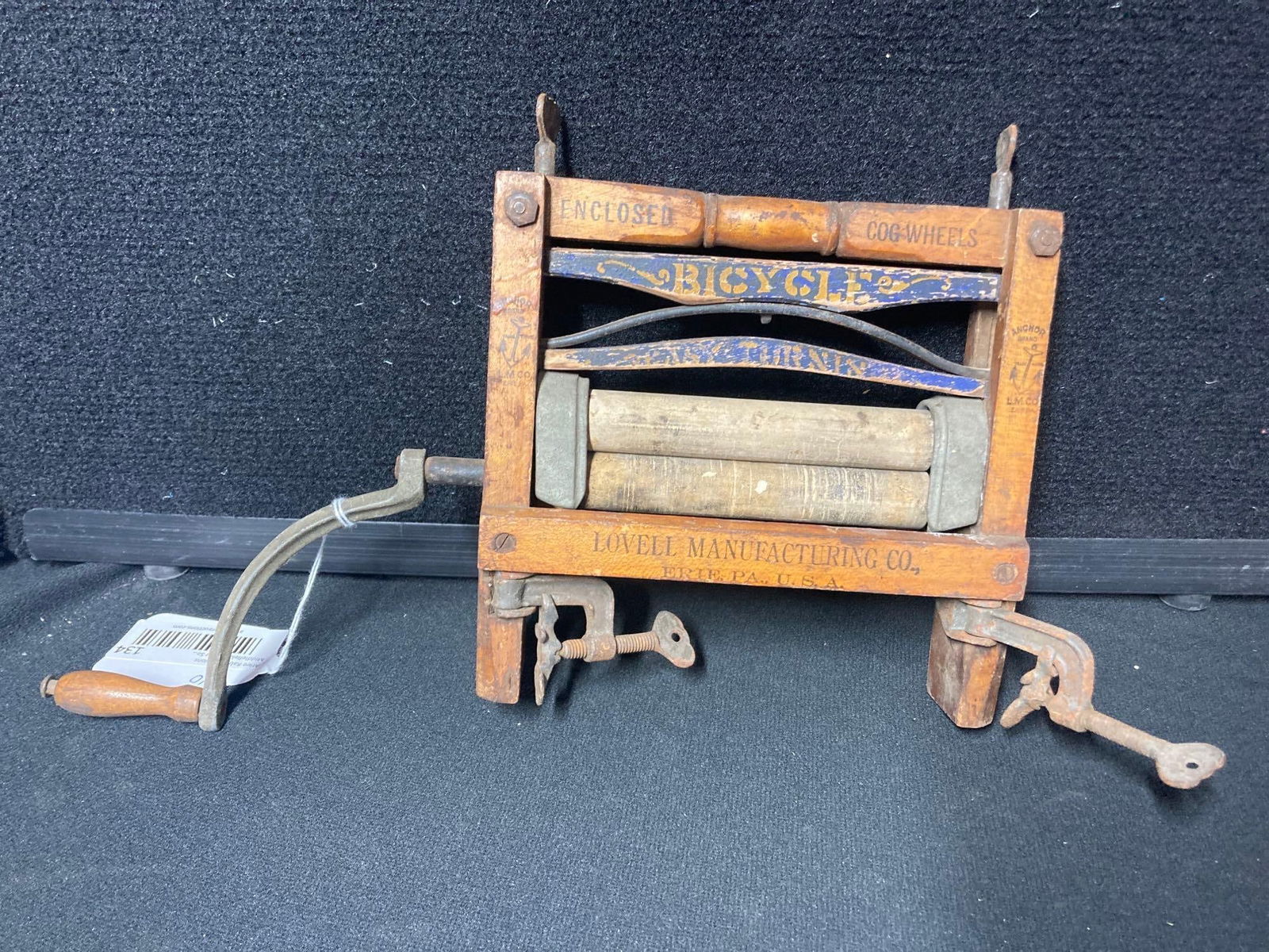 SALESMAN SAMPLE BICYCLE WRINGER (1 of 4)