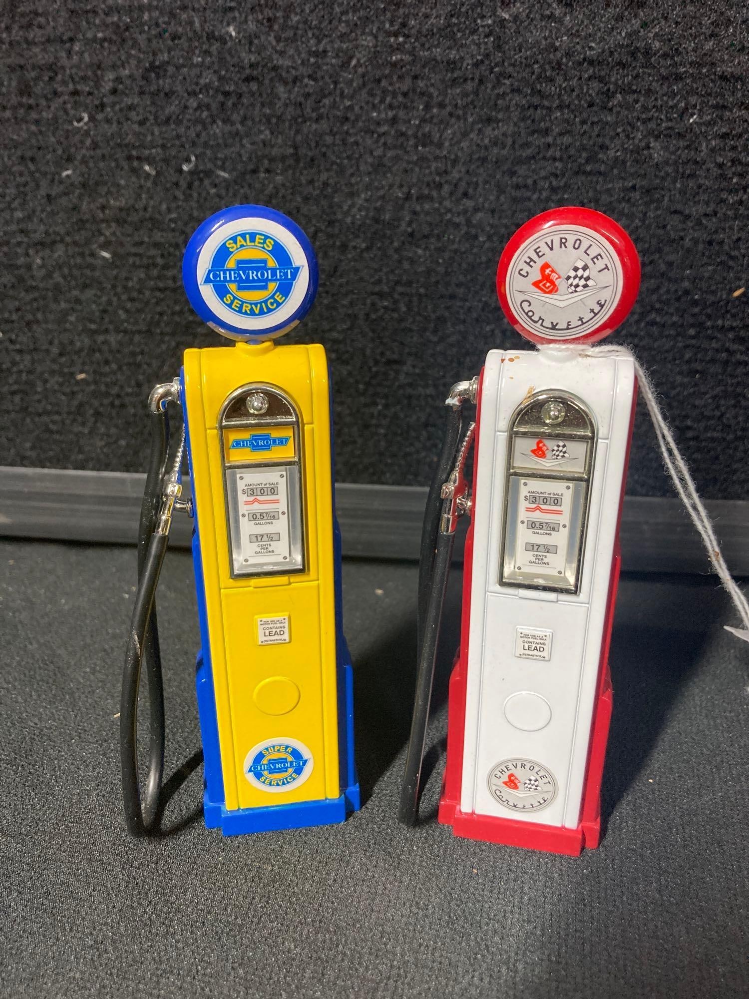 CHEVROLET AND CORVETTE MINI GAS PUMPS (1 of 3)