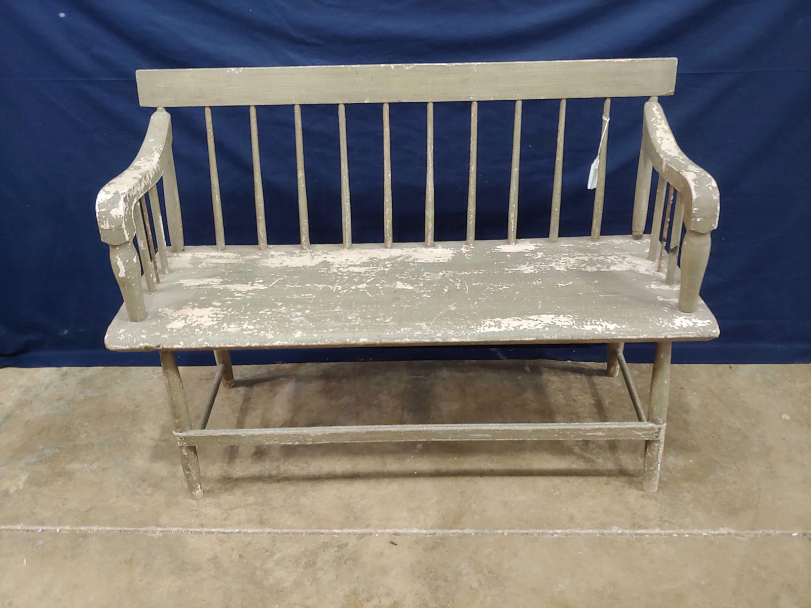 Primitive Painted Bench (1 of 4)