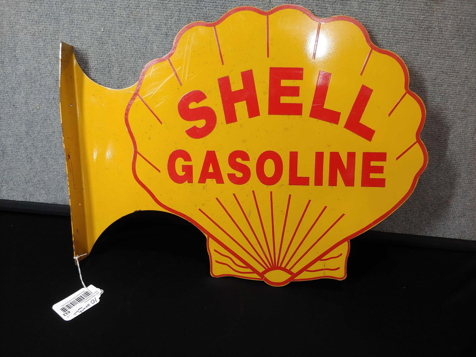 Shell Gasoline Flange Sign (1 of 5)