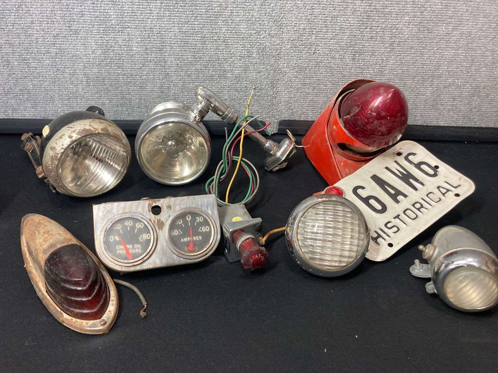 Antique car Spot lights and Tail lights (1 of 11)
