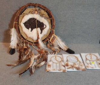 1- Large and 3- small Dream Catchers