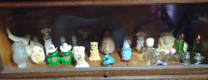 Figural Avon perfume collection