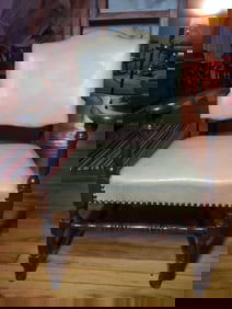 Upholstered Renaissance Style chair