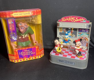 Disney Rockin Diner and Hunchback of Notre Dame