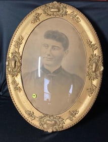 Early Madame framed portrait