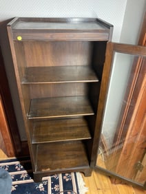 4 shelf curio cabinet