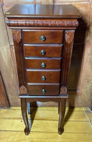 5 Drawer Jewelry Armoire
