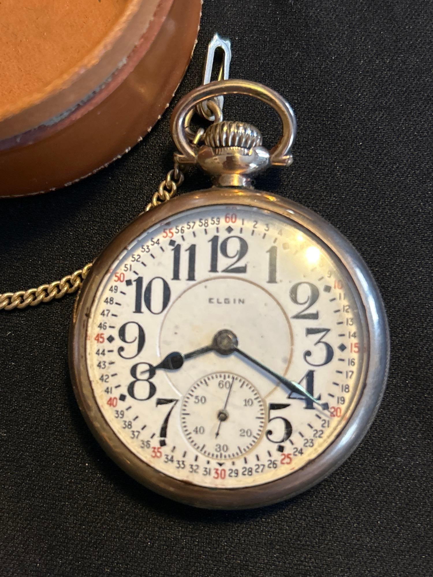 Elgin BW Raymond Pocket Watch (1 of 4)