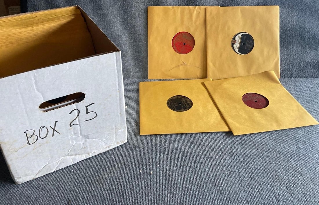 Victrola Records: Each is 12 in diamete. Over 50 records