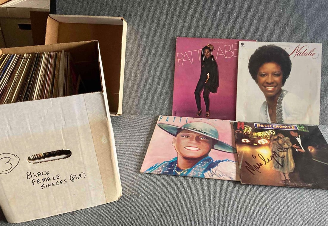 1960s-1980s African American Female Artists: Includes Patti LaBelle, Natalie Cole, Denise Williams and many more.in ?50+ records