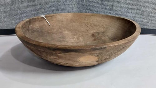 Primitive Wooden Farmhouse Bowl