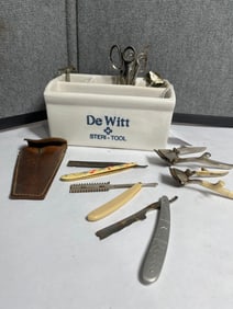 Dewitt Steritool Medical Bin w Shavers