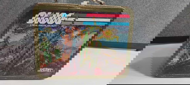 GI Joe Metal Lunch Box