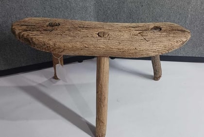 Homemade Peg Milking stool