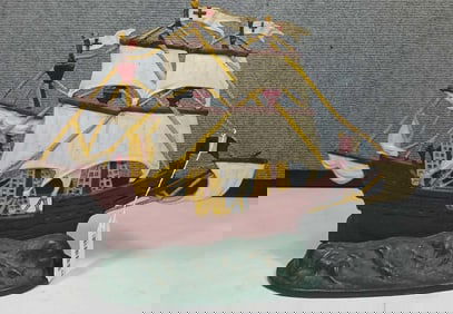 Double Sided Cast Iron Clipper Door Stop