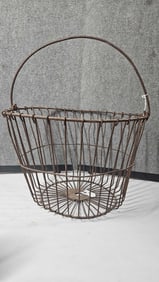 Wire Farm Fresh Egg Basket