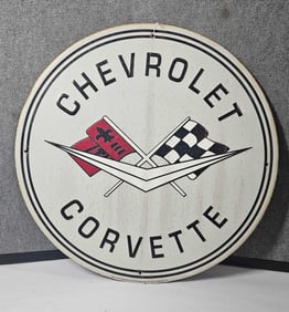 Chevrolet Corvette Tin Sign