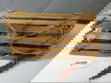 Small Scale Wooden Lobster trap