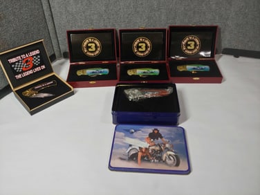 Nascar and Motorcycle Pocket Knives