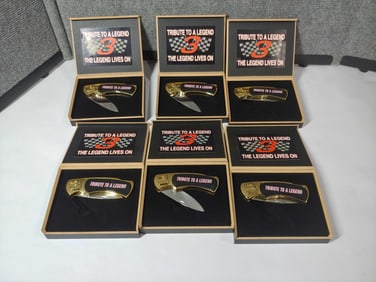6- Dale Earnhardt Pocket Knives