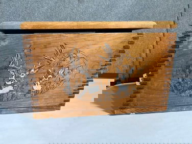 Dovetailed Hunting Themed Ammo Crate