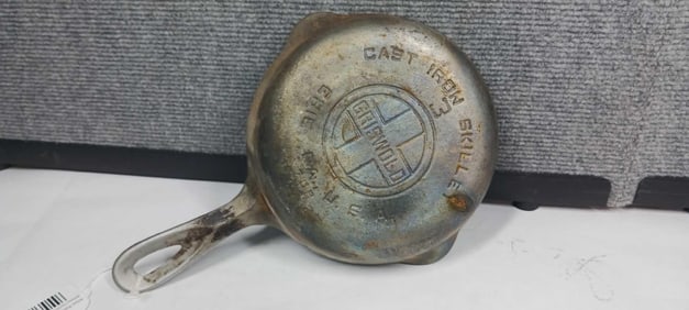 Griswold #3 Chrome Plated Skillet