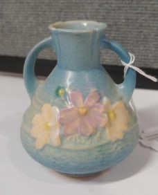 Roseville Cosmos Vase