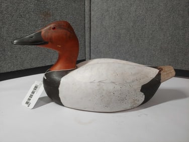 Canvas Back Wood decoy