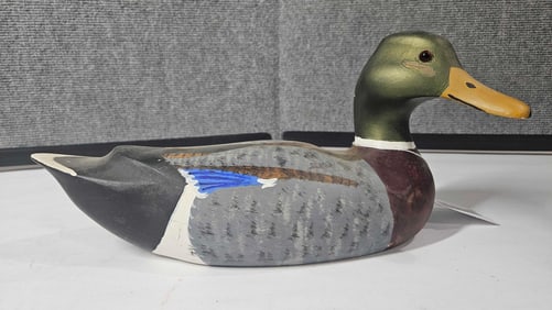 RM Miller Hand Painted Mallard Decoy