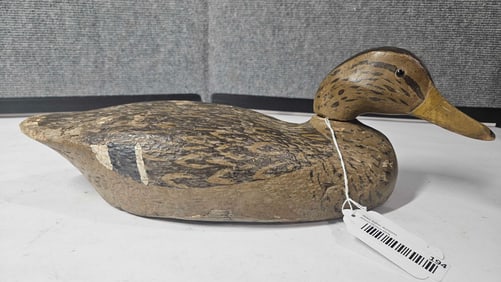 Hand Painted Wood Duck Decoy