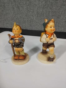 Little Hiker and School Boy Goebel Hummels