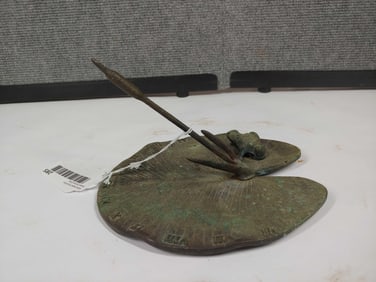 Lilypad & Frog Sundial
