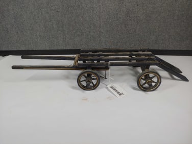 Primitive Wooden Wagon Cart