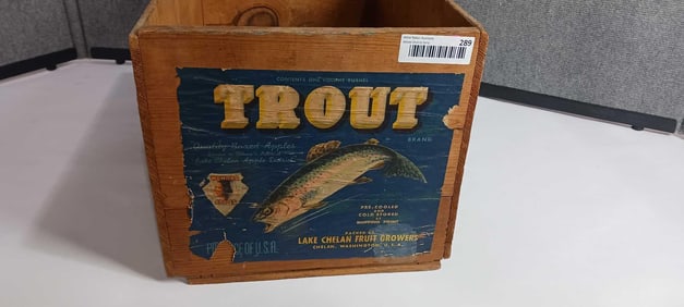 Trout Brand Wenoka Apple Crate