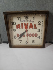 Rival Dog Food Clock