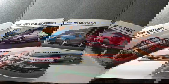 1990s Ford Vehicle Stat Posters