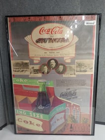 1989 Chattanooga Coca Cola Bottling Poster