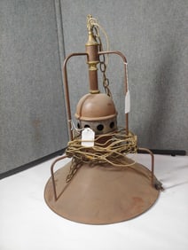 Copper Industrial Hanging Light