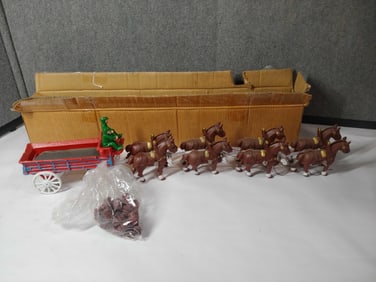 8 Horse Barrel Wagon