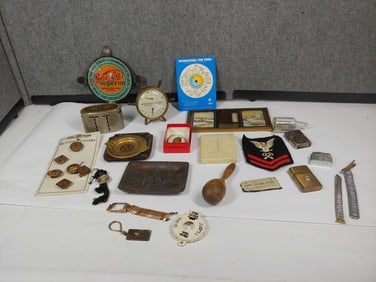 Patches, Advertising smalls, Lighters, Horse Harness medellin and more