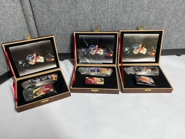 Elvis Presley Collector Knife and Lighter Sets