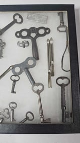 Sterling Charms, Skeleton and Clock keys, Tokens and Smalls
