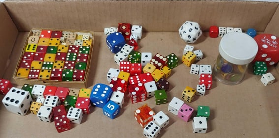 Older Game Dice
