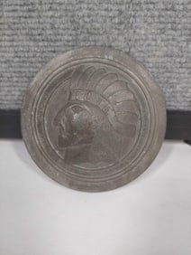 Tote Chief Native American Lead Medallion