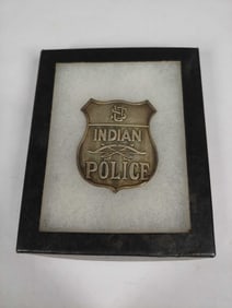 US Indian Police Badge